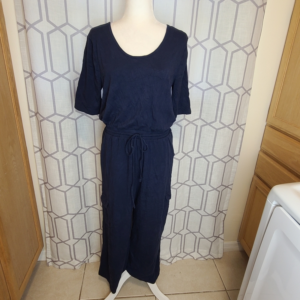 AnyBody jumpsuit woman short sleeve size M